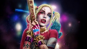 Harley Quinn, Superheroes, Artist, Artwork, Digital Art, , 4K wallpaper