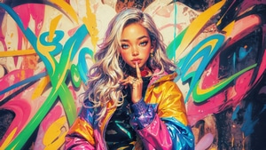 Graffiti, Artist, Artwork, Digital Art, 4K wallpaper
