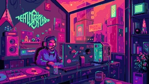Programming, 8 Bit, Hacker, Artist, Artwork, Digital Art, Deviantart, 4K wallpaper