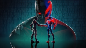 Batman Beyond, Spiderman 2099, Superheroes, Artwork, Artist, Digital Art, 4K wallpaper