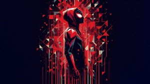 Spiderman, Miles Morales, Superheroes, Artwork, Digital Art, 4K wallpaper