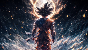 Goku, Anime, Artwork, Digital Art, Art, Artist, , 4K wallpaper