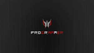 Acer Predator, Programmer, Dark background, 4K wallpaper