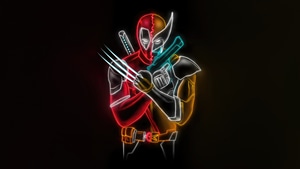 Deadpool And Wolverine, Deadpool 3, Wolverine, Deadpool, 2024 Movies, Movies, Dark, Superheroes, Artwork, Digital Art, 4K wallpaper