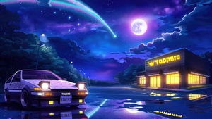 Initial D, Artist, Artwork, Digital Art, 4K wallpaper