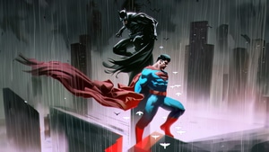 Batman, Superman, Artist, Artwork, Digital Art, Superheroes, 4K wallpaper