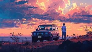 Artist, Artwork, Art, Digital Art, Toyota, Nature, 4K wallpaper