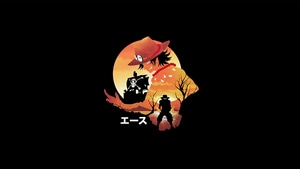 One Piece, Anime, Dark, Black, Oled, Artist, Artwork, Digital Art, 4K wallpaper