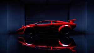 Lamborghini Countach, Lamborghini, Cars, 4K wallpaper