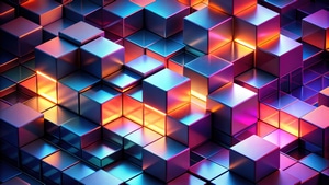 Cubes, Abstract, Artist, Artwork, Digital Art, Deviantart, 4K wallpaper