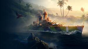 World of Warships: Legends, Game Art, PlayStation 5, PlayStation 4, Xbox One, 4K wallpaper