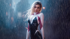 Gwen Stacy, Superheroes, Artwork, Artist, Digital Art, 4K wallpaper