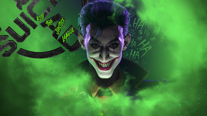 Joker, Suicide Squad: Kill the Justice League, DC Comics, Green, 4K wallpaper