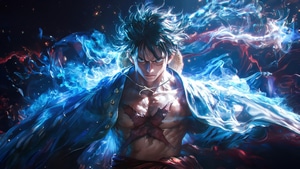One Piece, Monkey D Luffy, Tv Shows, Anime, Artwork, Artist, Digital Art, , 4K wallpaper