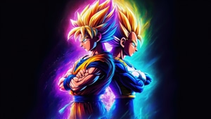 Goku, Vegeta, Anime, Artwork, Digital Art, Art, Deviantart, Artist, 4K wallpaper