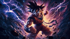 Goku, Anime, Artwork, Artist, Art, Digital Art, 4K wallpaper