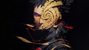 Obito Uchiha, Naruto, Anime, Artwork, Artist, Digital Art, Art, 4K wallpaper