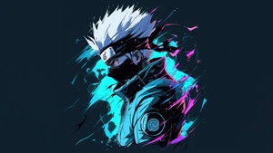 Kakashi Hatake, Artist, Artwork, Digital Art, Naruto, Anime, 4K wallpaper