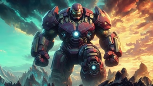 Iron Man, Hulkbuster, Artwork, Superheroes, Digital Art, Artist, Art, 4K wallpaper