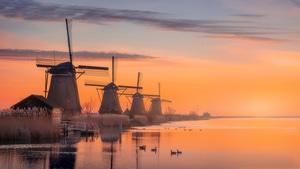 Windmill, World, Netherlands, Photography, 4K wallpaper