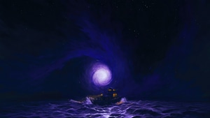 Ship, Artist, Artwork, Digital Art, Deviantart, 4K wallpaper