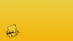 Abra, Pokemon, Anime, Yellow, Artist, Artwork, Digital Art, 4K wallpaper