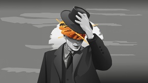 Oppenheimer, Illustration, 4K wallpaper