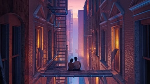 Couple, Love, Artist, Artwork, Digital Art, 4K wallpaper