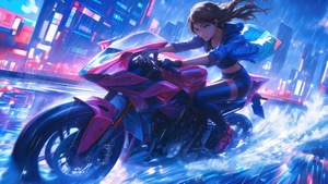 Artist, Artwork, Art, Digital Art, Bike, Deviantart, 4K wallpaper