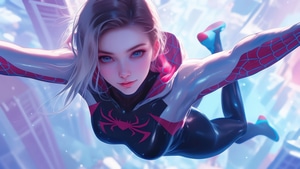 Gwen Stacy, Superheroes, Artwork, Artist, Art, Digital Art, Deviantart, 4K wallpaper