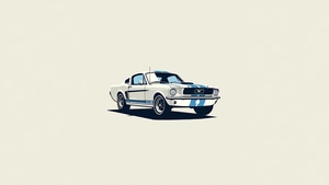 Ford Mustang, Shelby, Ford, Cars, Artwork, Artist, Art, 4K wallpaper