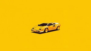 Lamborghini Countach, Lamborghini, Cars, Artwork, Artist, Art, 4K wallpaper