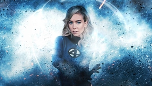 The Fantastic Four First Steps, The Fantastic Four, Movies, 2025 Movies, Fantastic Four, Vanessa Kirby, Artwork, Digital Art, Art, Superheroes, Invisible Woman, 4K wallpaper