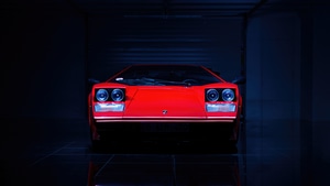 Lamborghini Countach, Lamborghini, Cars, 4K wallpaper