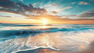 Waves, Ocean, Ai, Nature, Artist, Artwork, Digital Art, 4K wallpaper