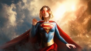 Superman Legacy, 2025 Movies, Movies, Supergirl, Artwork, Artist, Art, Digital Art, Superheroes, Milly Alcock, Artstation, 4K wallpaper