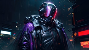 Cyberpunk, Mask, Scifi, Artist, Artwork, Digital Art, Deviantart, 4K wallpaper