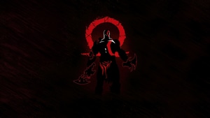 Kratos, God Of War, Games, Ps Games, Minimalism, Artwork, Dark, Video Games, 4K wallpaper