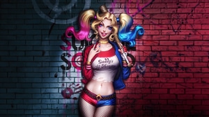 Harley Quinn, Superheroes, Artwork, Art, Digital Art, Deviantart, , 4K wallpaper