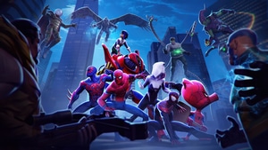 Marvel Contest Of Champions, Venom, Spiderman, Gwen Stacy, Spiderman 2099, Miles Morales, Games, Marvel, Video Games, 4K wallpaper