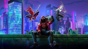 Spiderman Into The Spider Verse, Superheroes, Movies, Spiderman, Animated Movies, Artwork, Digital Art, Art, Gwen Stacy, 4K wallpaper