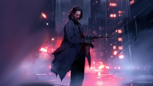 John Wick, Movies, Artwork, Artist, Digital Art, Art, Deviantart, 4K wallpaper