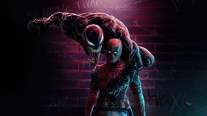 Deadpool, Venom, Superheroes, Artwork, Artist, Digital Art, Dark, 4K wallpaper
