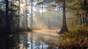Forest, Trees, Nature, 4K wallpaper