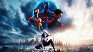 Gwen Stacy, Miles Morales, Spiderman 2099, Spiderman, Superheroes, Artwork, Artist, Art, Digital Art, 4K wallpaper