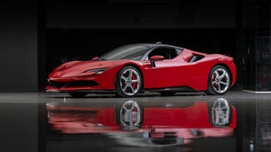 Ferrari SF90 Stradale, Supercar, Red cars, 4K wallpaper