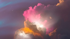 Clouds, Dreamy, Artist, Artwork, Digital Art, 4K wallpaper