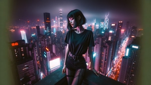 Neon, Scifi, Artist, Artwork, Digital Art, 4K wallpaper