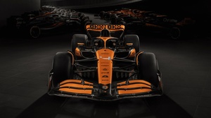 McLaren MCL38, F1 Cars, Dark background, 2024, Formula One cars, 4K wallpaper