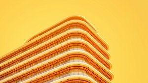 Building, Abstract, Artist, Artwork, Digital Art, 4K wallpaper